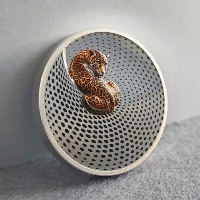 Camouflage of Nature: Zebra - 3 Oz - Silver Collector Coin (delivery 19.12)