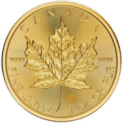 Javorový list (staršie ročníky) - 1 Oz - zlatá investičná minca