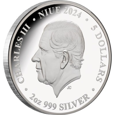 Tornádo - 2 Oz - strieborná zberateľská minca