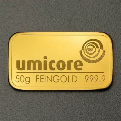 Umicore - 50g - investičný zlatý zliatok