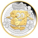 Spongebob Squarepants - 2 Oz - strieborná zberateľská minca