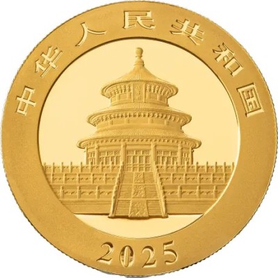 Panda (2025) - 15g - zlatá investičná minca