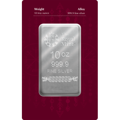 Severskí bohovia - Odin - 10 Oz - strieborný investičný zliatok