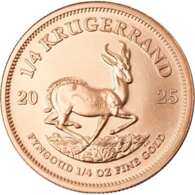 Krugerrand (2025) - 1/4 Oz - zlatá investičná minca