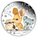 Narodenie dieťaťa (2025) - 1/2 Oz - strieborná darčeková minca