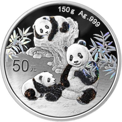 Panda (2025) - 150 g - strieborná zberateľská minca