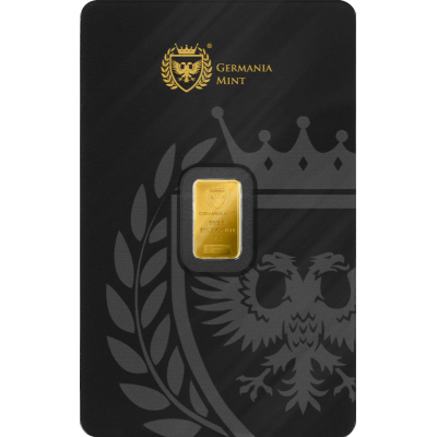 Germania Mint - 1 g - zlatý investičný zliatok