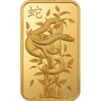 Pamp, Lunar Legend White Snake - 1 Oz - zlatý investičný zliatok