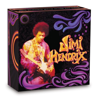 Jimi Hendrix - strieborná zberateľská minca s hmotnosťou 1 oz