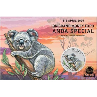 Koala (2025) - Coincard - 1 Oz - strieborná zberateľská minca