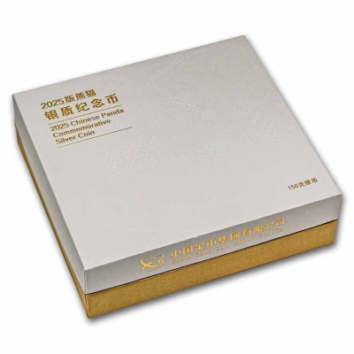 Panda (2025) - 150 g - strieborná zberateľská minca