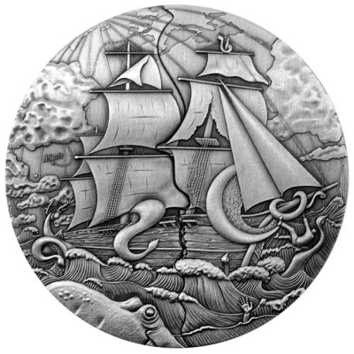 Atlantis - 5 Oz - strieborná zberateľská minca
