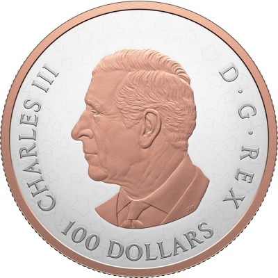 Gleaming Maple Leaves - 10 Oz - strieborná zberateľská minca