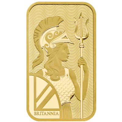 Britannia - 100 g - investičná zlatá tehla