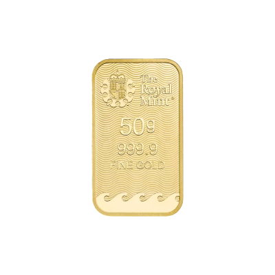 Britannia - 50 g - investičná zlatá tehla