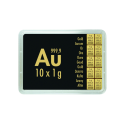 Gold Combibarren 10 x1 g - investičná zlatá těhlička