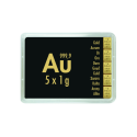 Gold Combibarren 5 x 1 g - investičná zlatá těhlička