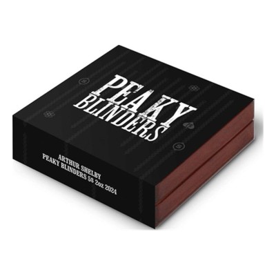 Peaky Blinders - Arthur Shelby - 2 Oz - strieborná zberateľská minca