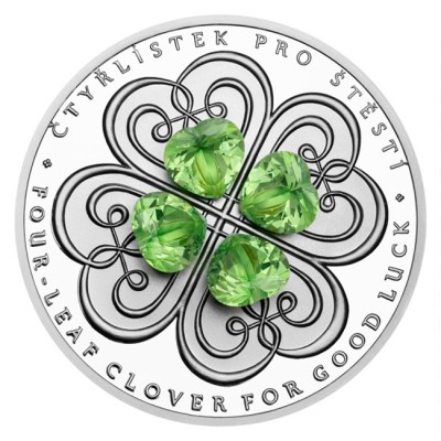 Štvorlístok (2025) - 1 Oz - Strieborná zberateľská minca (dodanie 10.7.2025)