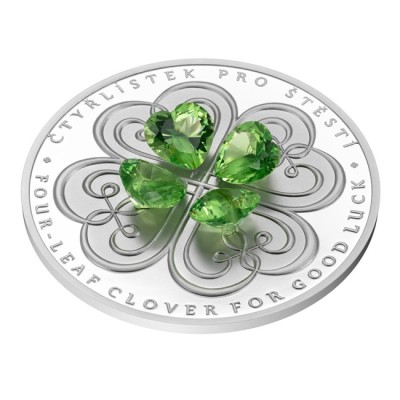 Štvorlístok (2025) - 1 Oz - Strieborná zberateľská minca (dodanie 10.7.2025)