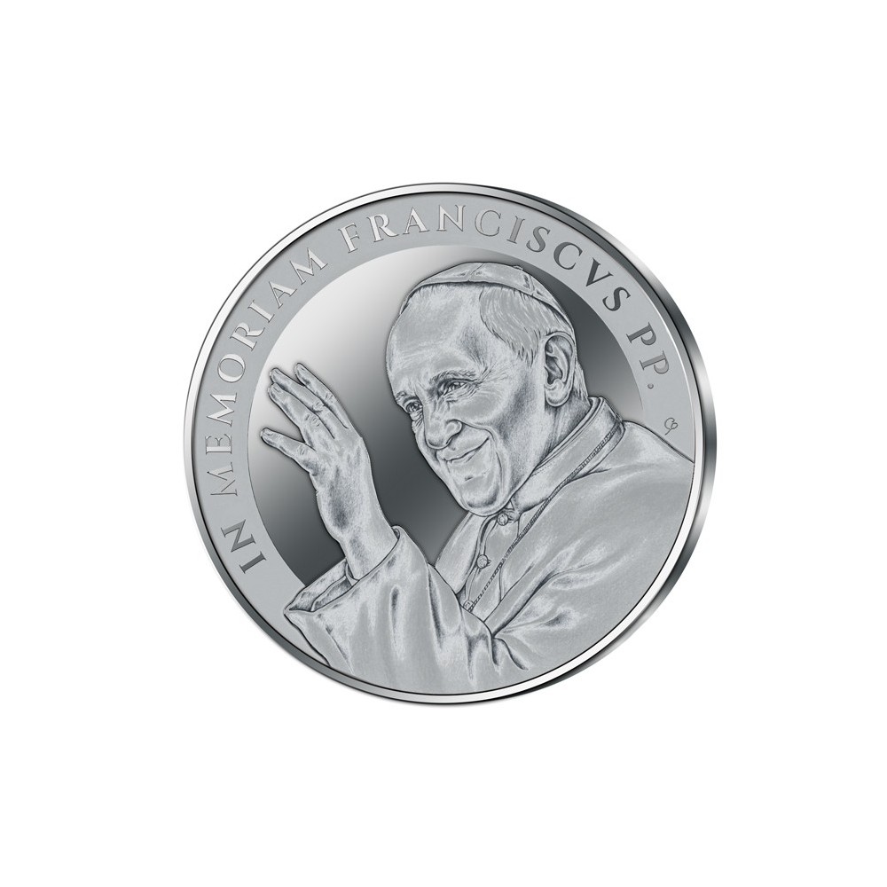 In memoriam - Pápež František - 1 Oz - strieborná zberateľská minca In memoriam - Pápež František - 1 Oz - strieborná zberateľská minca
