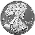 American Eagle, Silver Ring - 1 Oz - Strieborná zberateľská minca