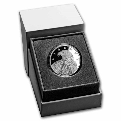 Liberty United Crypto States (2023) - strieborná minca s nominálnou hodnotou 1 Oz
