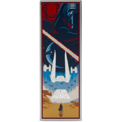 Star Wars: The Force Awakens - 3 Oz - strieborná zberateľská minca