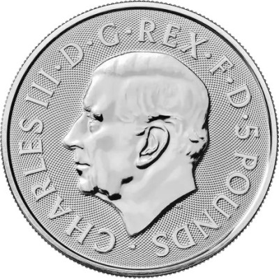 Tudor Beasts Greyhound of Richmond - 2 Oz - strieborná investičná minca