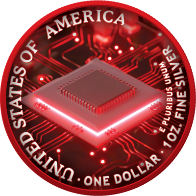 American Eagle, AI Awareness - 1 Oz - strieborná zberateľská minca