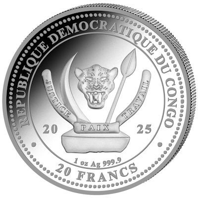 The Lion (2025) - 1 Oz - strieborná zberateľská minca