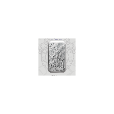 Severskí bohovia - Thor - 1 Oz - strieborný investičný zliatok