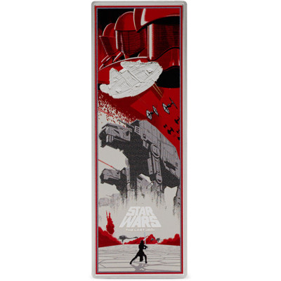 Star Wars: The Last Jedi (2025) - 3 Oz - strieborná zberateľská minca