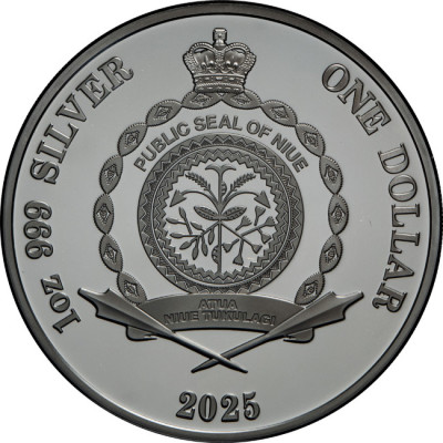 Únos mimozemšťanmi (2025) - 1 Oz - strieborná zberateľská minca