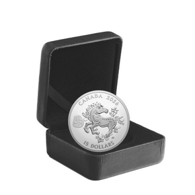 Lunar Horse (2026) - strieborná zberateľská minca s nominálnou hodnotou 1 Oz