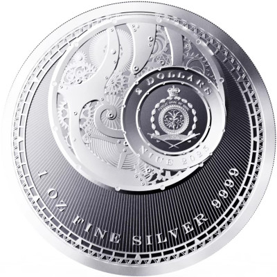 Chronos (2025) - 1 Oz - strieborná investičná minca ( doručenie 18.9.2025)