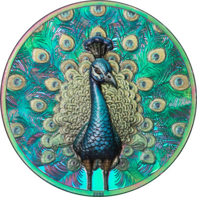 Páv (2025) - 1 Oz - strieborná proof sběratelská minca (dodanie 5.10.2025)