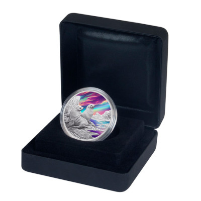 Mother of Pearl Clouds - strieborná minca s nominálnou hodnotou 1 Oz