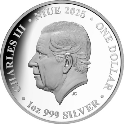 Winter Wolf (2025) - 1 Oz - strieborná zberateľská minca