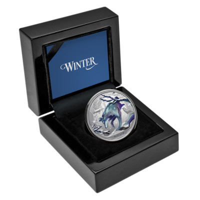 Winter Wolf (2025) - 1 Oz - strieborná zberateľská minca
