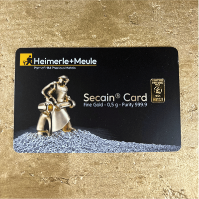 Heimerle + Meule - 0,5g - zlatá investičná těhlička