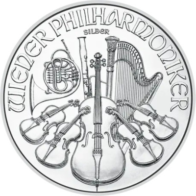 Wiener Philharmoniker (2025) - 1 Oz - strieborná investičná minca