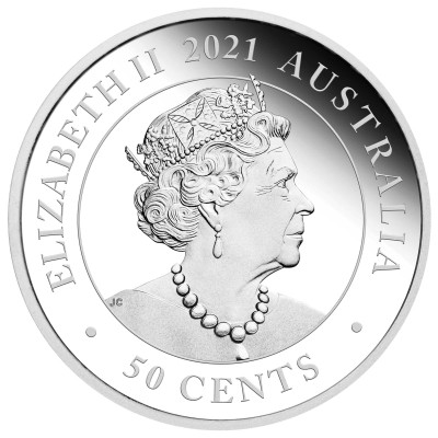 Baby Kangaroo (2021) - 1/2 Oz - strieborná zberateľská minca