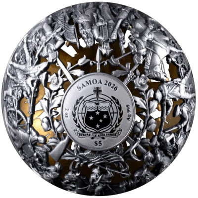Revolution & Freedom - 2 Oz - strieborná zberateľská minca (dodanie 20.11.2025)