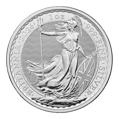 Britannia (2026) - 1 Oz - strieborná investičná minca