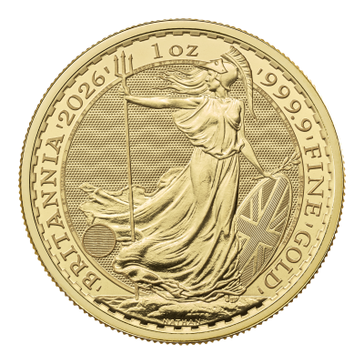 Británia (2026) - 1 Oz - zlatá investičná minca