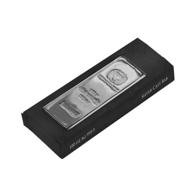Germania Mint - 100 Oz - strieborný investičný zliatok