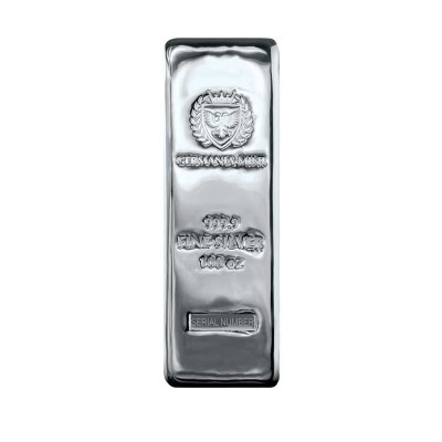 Germania Mint - 100 Oz - strieborný investičný zliatok