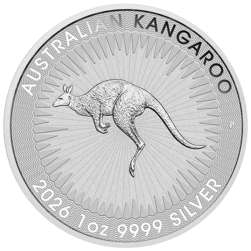 Kangaroo (2026) - 1 Oz - strieborná investičná minca Kangaroo (2026) - 1 Oz - strieborná investičná minca