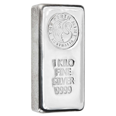Perth Mint - 1 kg - strieborný investičný zliatok